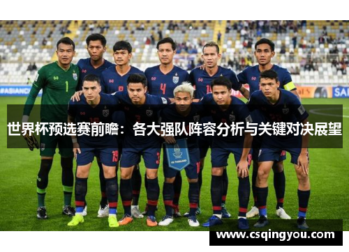 世界杯预选赛前瞻：各大强队阵容分析与关键对决展望